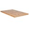 Emma and Oliver Rectangle Butcher Block Style Table Top - Restaurant Table Top